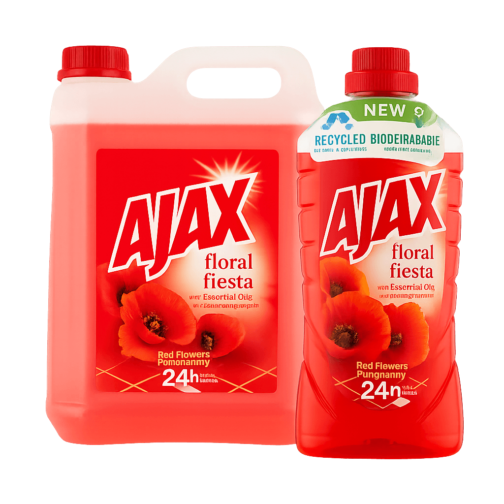 Ajax általános tisztítószer Red Flowers