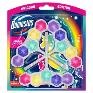 Domestos Power5 WC illatosító rúd Magic Unicorn 3x50g