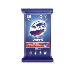 Domestos higiénikus fertőtlenítő kendő Óceán 60db 01149