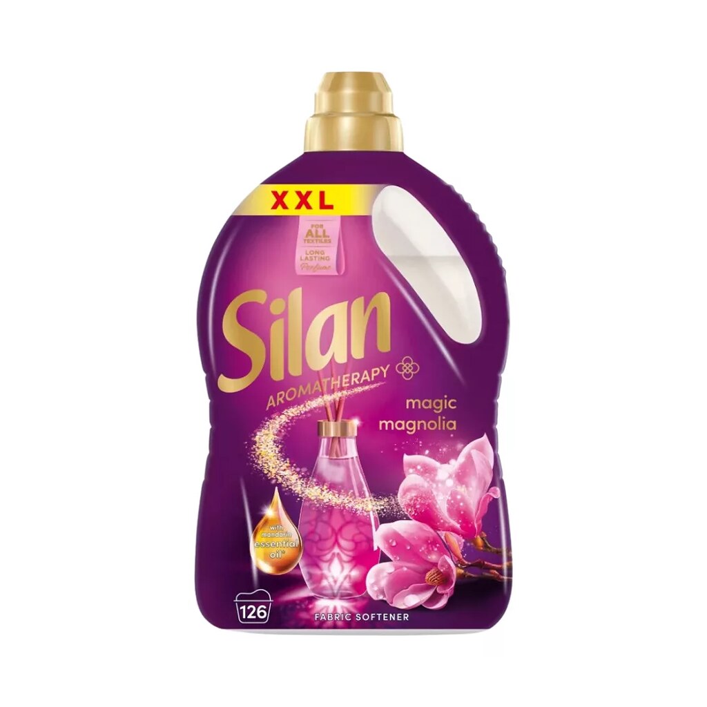 Silan Aromatherapy öblítő Magic Magnolia – 126 mosás 2,77L