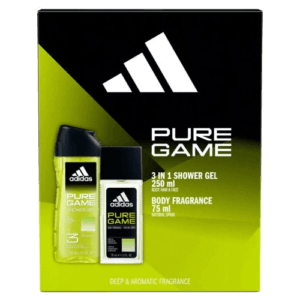 Adidas Pure Game ajándékcsomag tusfürdő + dezodor
