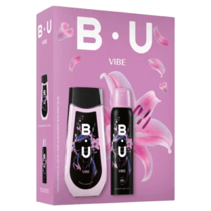 B.U Set Vibe ajándékcsomag tusfürdő + dezodor