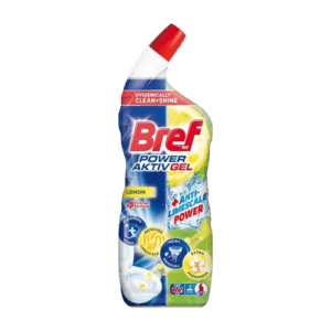 Bref Power Aktiv WC tisztító gél Lemon 700ml