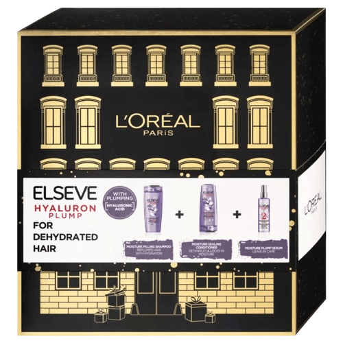 L'Oreal Elseve Hyaluron Pump ajándékcsomag sampon + balzsam + szérum