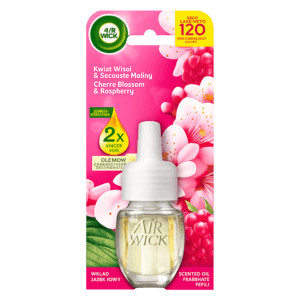 Air Wick Elektromos légfrissítő utántöltő Cseresznyevirág & Málna 19ml