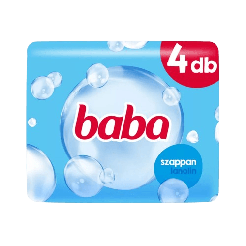 Baba Lanolinos szappan 4x90g