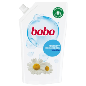 A Baba folyékony krémszappan utántöltő Kamilla – 500 ml