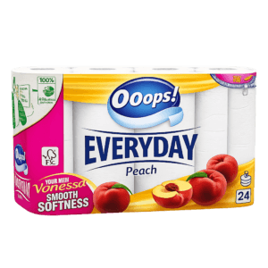 Ooops! Everyday WC papír Barack - 3 rétegű, 24 tekercs