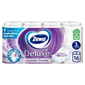 Zewa Deluxe toalettpapír Levendula - 3 rétegű, 16 tekercs