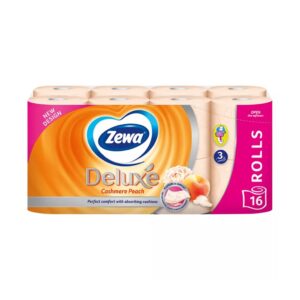 Zewa Deluxe toalettpapír Barack – 3 rétegű, 16 tekercs