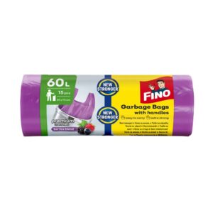 Fino Smart Handles szemeteszsák 60L – 59*71cm, 20db/tek