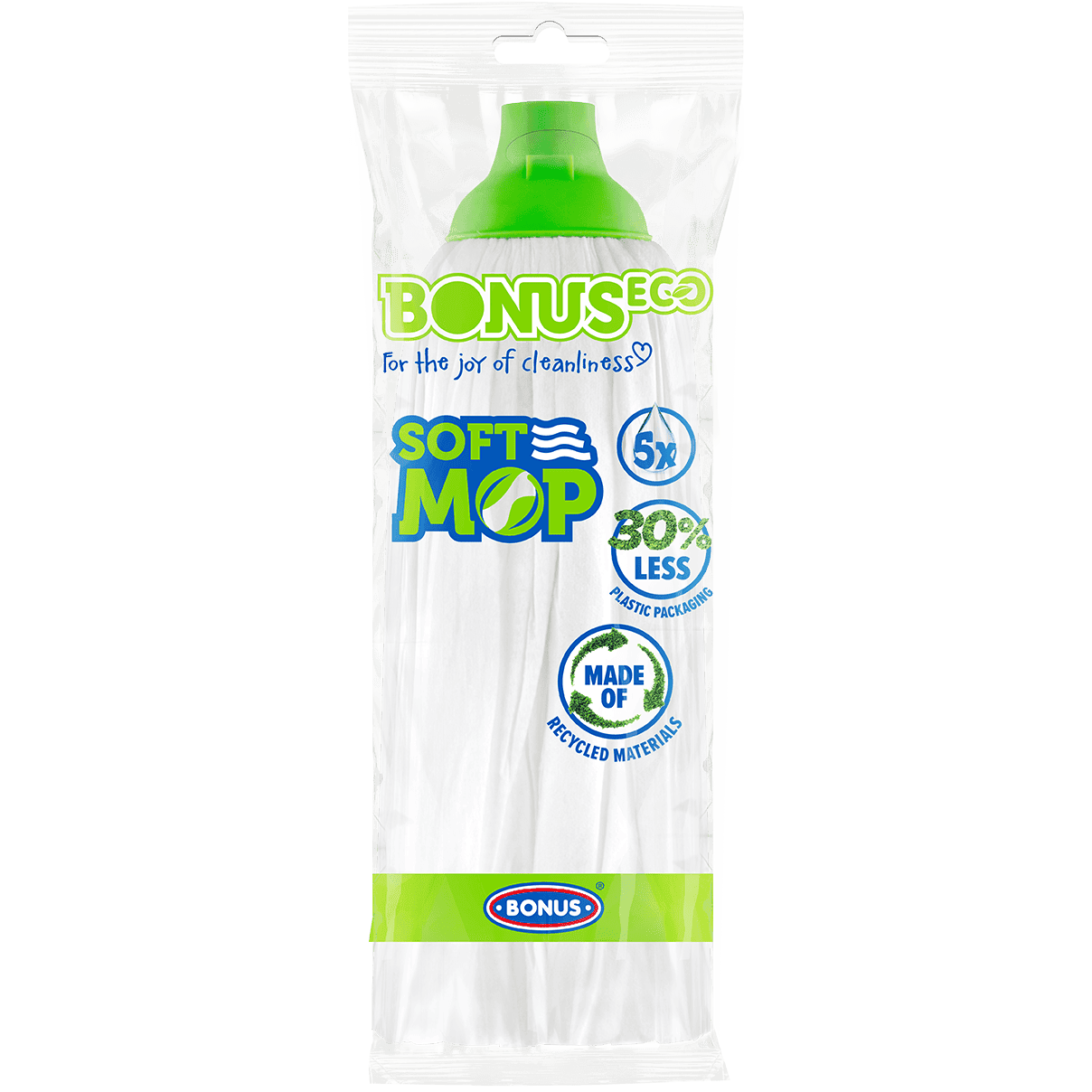 Bonus SoftMop Twist viszkóz szalagos felmosófej 140g