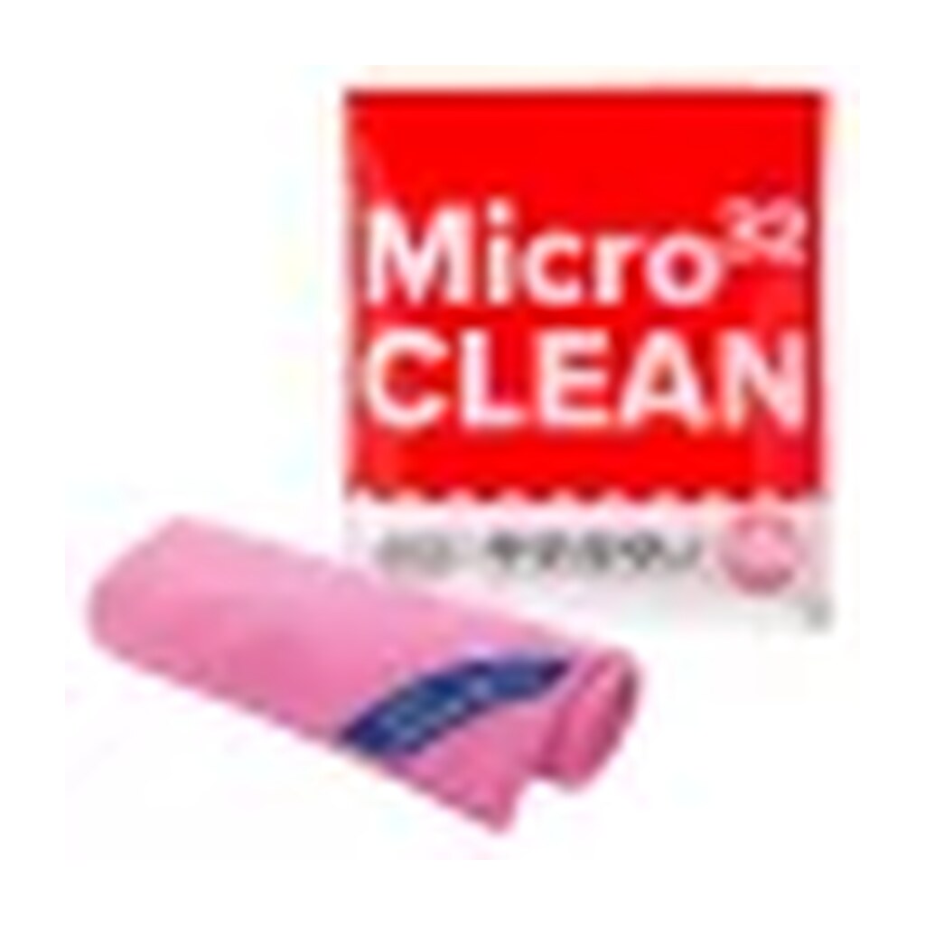 BonusPRO MicroCLEAN mikroszálas kendő 32x32cm Piros 10db