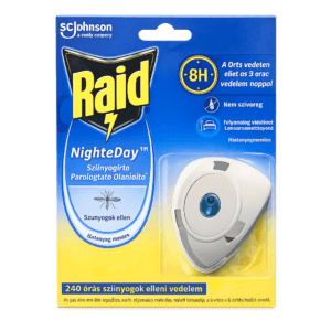 Raid Night & Day szúnyogirtó párologtató utántöltő
