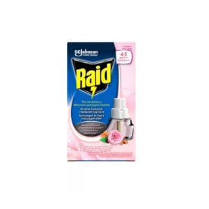 Raid elektromos szúnyogírtó utántöltő folyadék Rózsa és szantálfa illattal 27ml