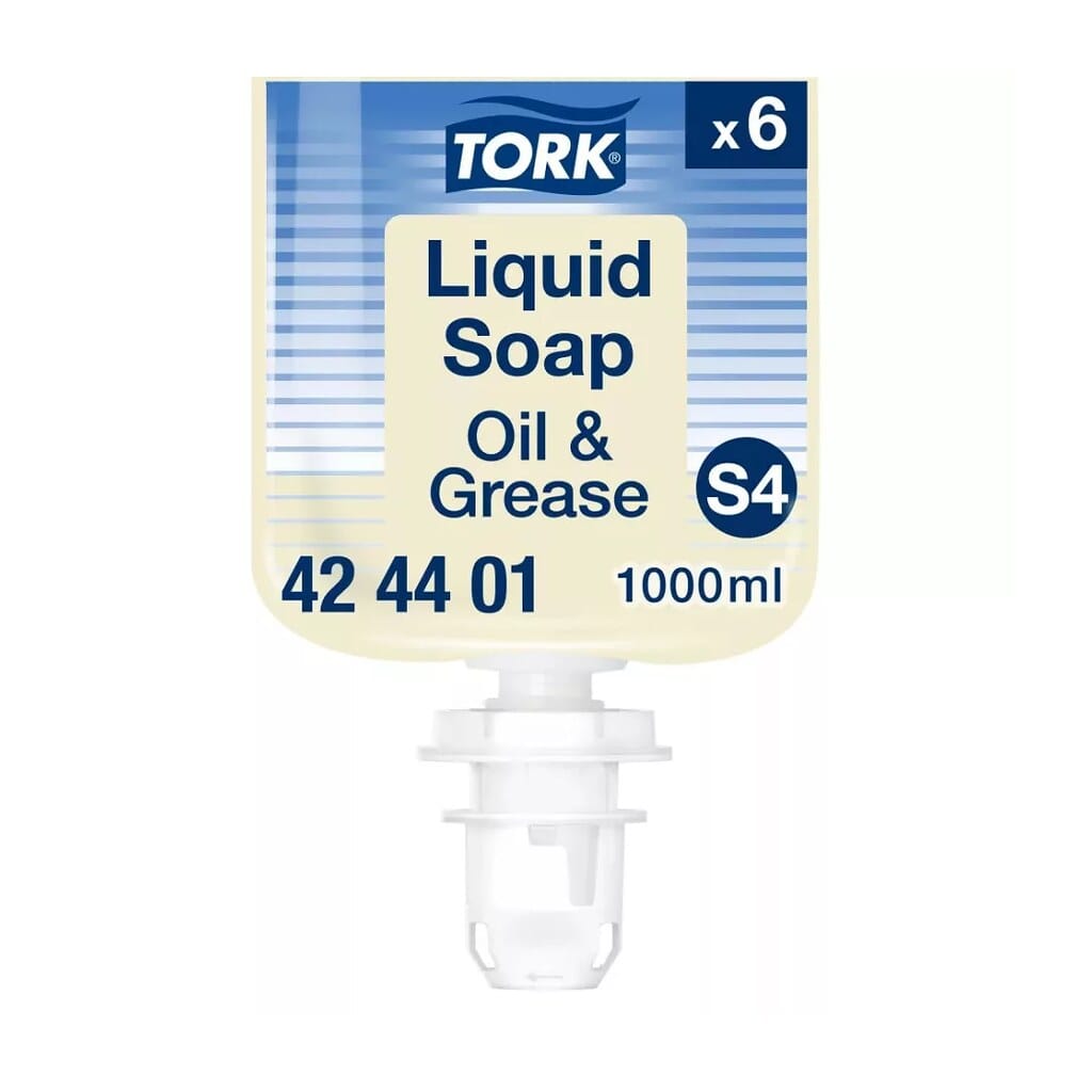 Tork olaj- és zsíroldó folyékony szappan S4 1000ml