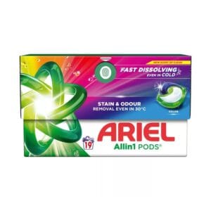 Ariel Active mosókapszula színes ruhákhoz 19db