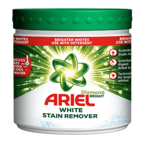 Ariel Diamond Bright folteltávolító por White - fehér ruhákhoz 500g