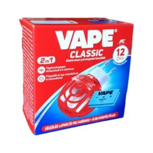 Vape elektromos szúnyogirtó készülék + 10db utántöltő lapka