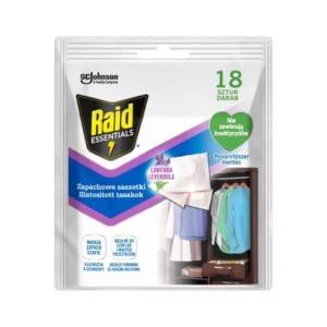 Raid Essentials molyirtó tasak Levendula 18db