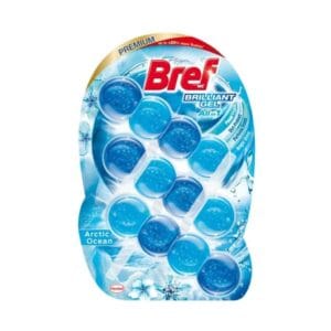 Bref Brilliant Gel WC frissítő Arctic Ocean 3x42g