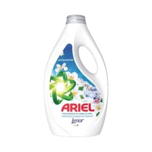 Ariel Fresh Breeze of Greek Island folyékony mosószer fehér és világos ruhákhoz - 40 mosás 1,8L