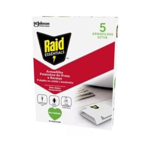 Raid Essentials csótány és ezüstös pikkelyke csapda 5db