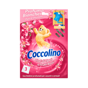 Coccolino illatpárna ruhásszekrénybe Pink 3db