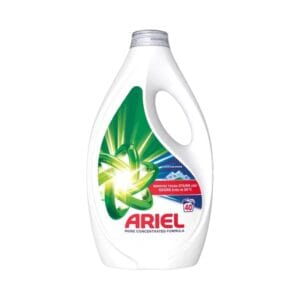 Ariel Mountain Spring folyékony mosószer fehér és világos ruhákhoz – 40 mosás 1,8L C69417
