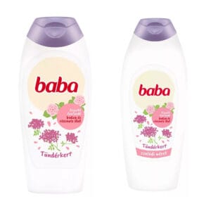 Baba tusfürdő Bodza és Rózsavíz illattal 400 ml és 750 ml