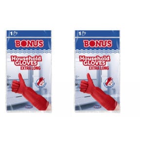 Bonus extra hosszú (38 cm), vastag gumikesztyű M és L