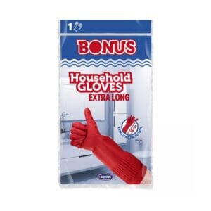 Bonus extra hosszú (38 cm), vastag gumikesztyű S-B043