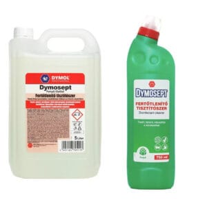 Dymosept fertőtlenítő tisztítószer Fenyő 5 l és 750 ml