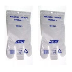 Mercator HDPE tűzött fóliakesztyű 100 db