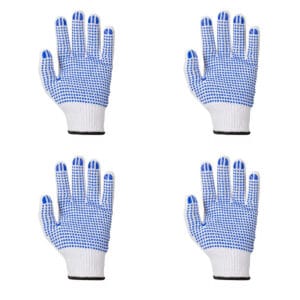 Mercator Tech pontozott pamut kesztyű S és M és L és XL