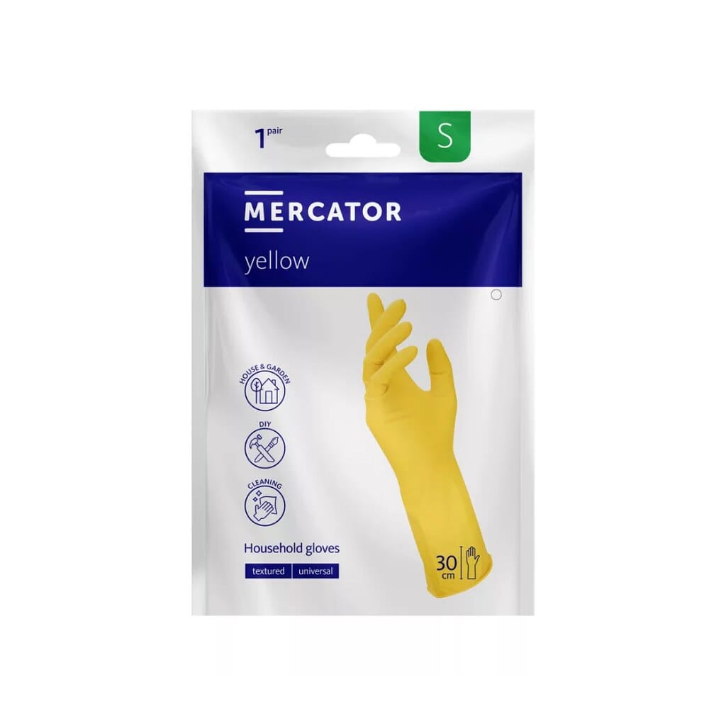 Mercator Yellow háztartási gumikesztyű – L L-RG10004004_0015