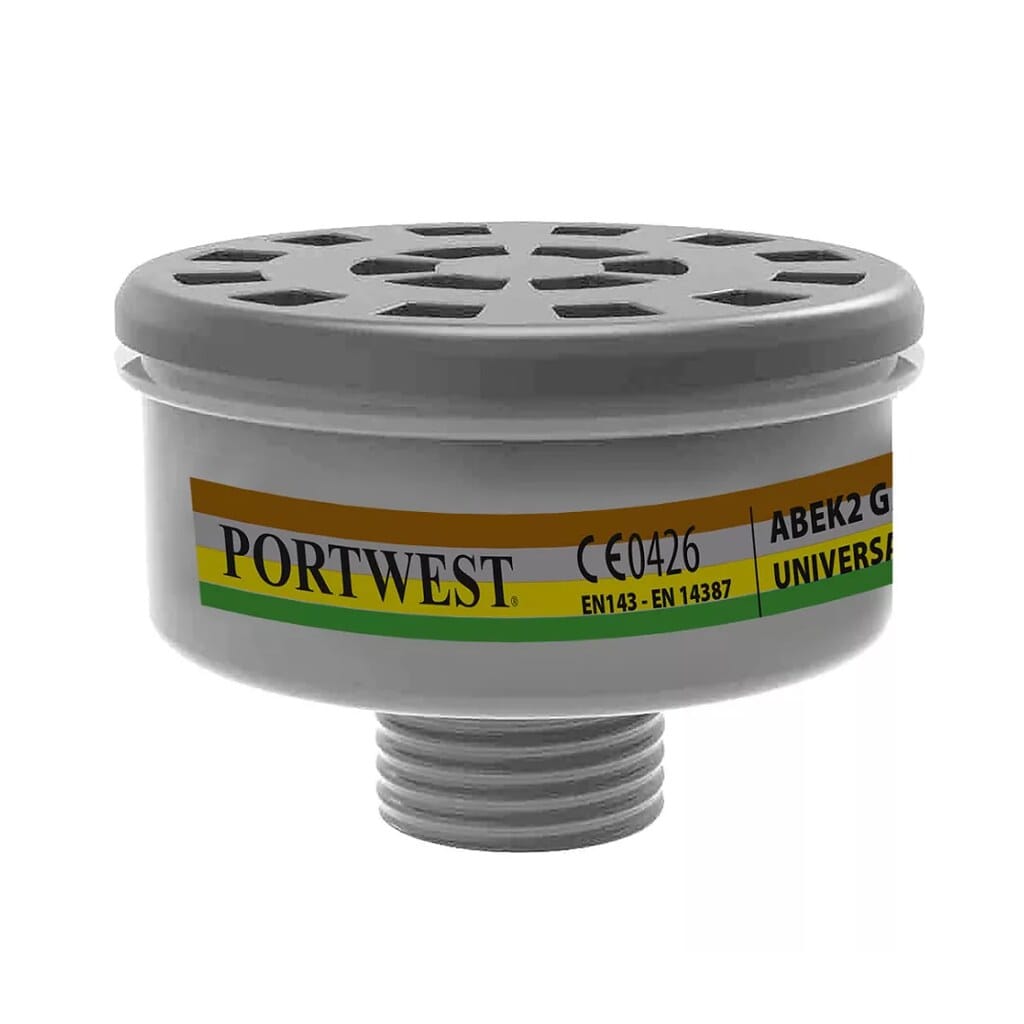 Portwest P926 ABEK2 Filter univerzális csatlakozás 4db P926BKR