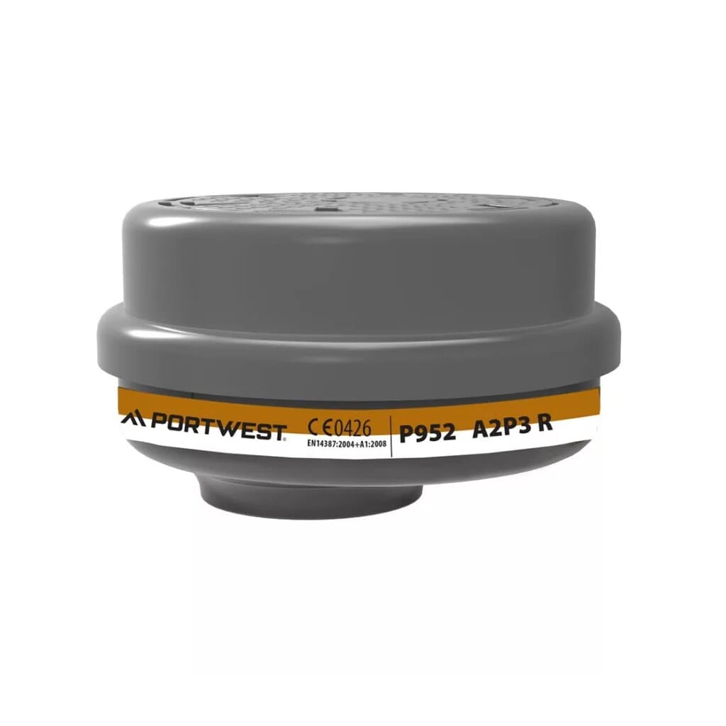 Portwest P952 A2P3 kombinált szűrő bajonett csatlakozás 4db P952BKR