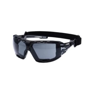 Portwest PR02 Anthracite Wraparound Plus védőszemüveg füst PR02SKR