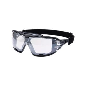 Portwest PR02 Anthracite Wraparound Plus védőszemüveg tükröződő PR02MIR
