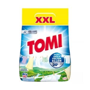 Tomi Amazónia Frissessége mosópor fehér ruhákhoz – 60 mosás 3,3kg TOMI33F
