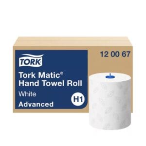 Tork Matic® Advanced tekercses kéztörlő – 2 rétegű, hófehér, 150m (Karton – 6 tek) 120067