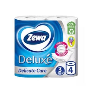 Zewa Deluxe toalettpapír – 3 rétegű, 4 tekercs C40020