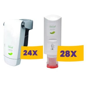 Soft Care Deluxe Hand Soap Környezetvédelmi tanúsítvánnyal rendelkező, selymes, ápoló szappan 250 ml és 300 ml