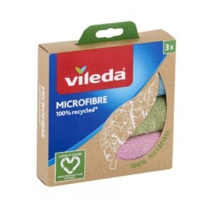 Vileda Recycled újrahasznosított mikroszálas törlőkendő 3db C55988