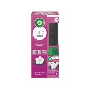 Air Wick Freshmatic készülék + 1db utántöltő Bársony Szatén és Liliom AFMBL
