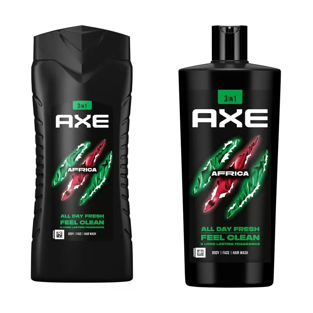 Axe tusfürdő Africa 400 ml és 700 ml