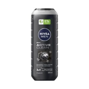 Nivea Men 3in1 férfi tusfürdő Active Clean 500ml C54877