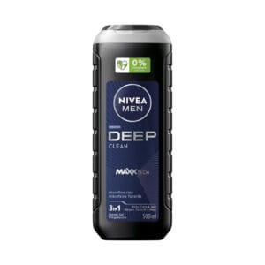 Nivea Men 3in1 férfi tusfürdő Deep Clean 500ml C54878