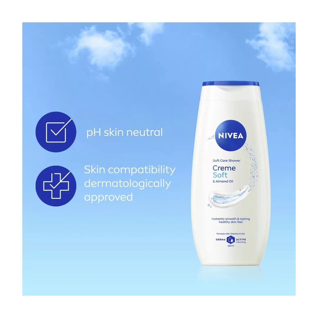 Nivea tusfürdő Creme Soft 500ml C54874